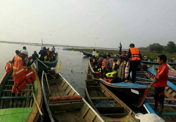 Nine schoolchildren drown in Kachin boat accident