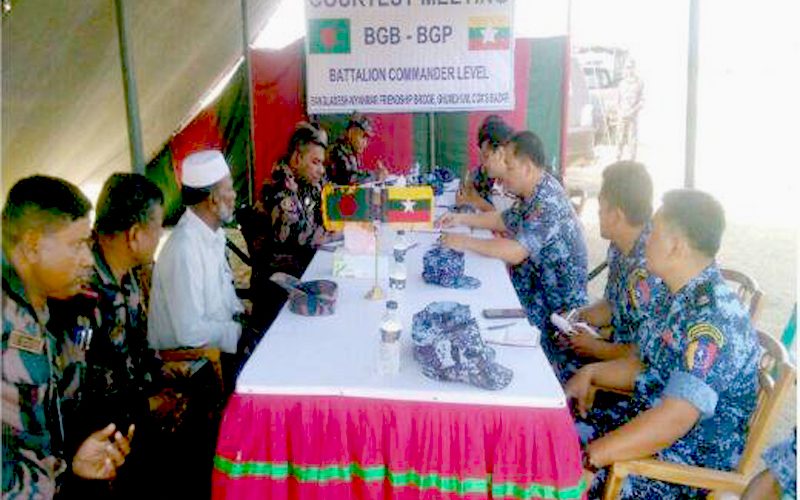 Burma, Bangladesh ramp up border patrols