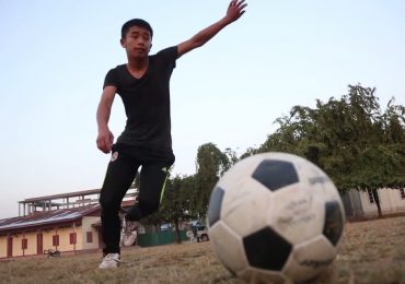 At IDP camps in Kachin, footballers and future leaders
