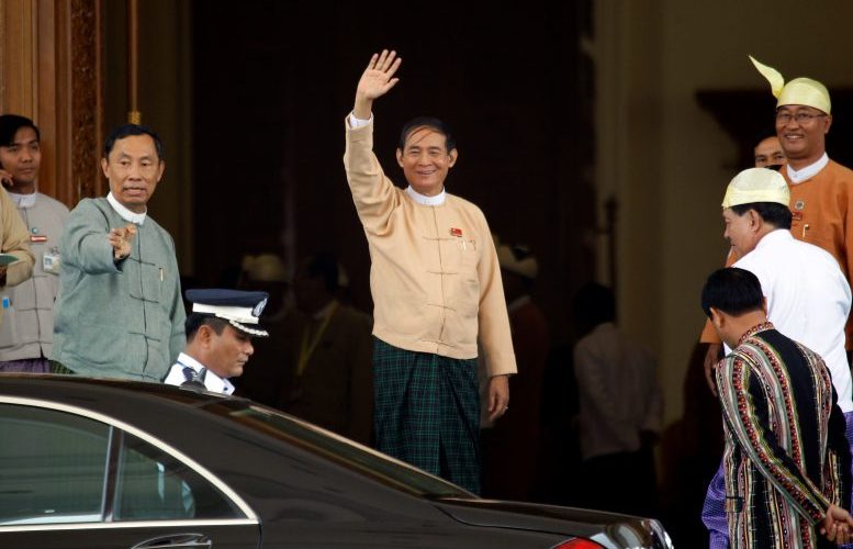 Burma’s army chief congratulates president-elect