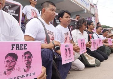 Protests calling for Wa Lone and Kyaw Soe Oo's release across the country