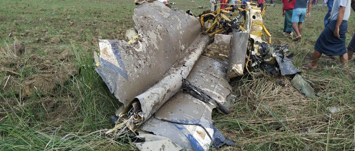 Plane crash in Magwe kills pilots and child