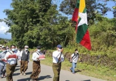 Pro-military rallies once again bolstered with paid stooges, witnesses say
