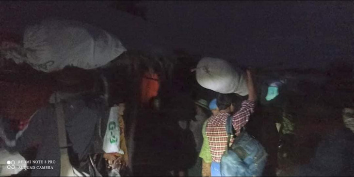 4,000 displaced in one day as Sagaing’s villagers adapt to incessant military raids