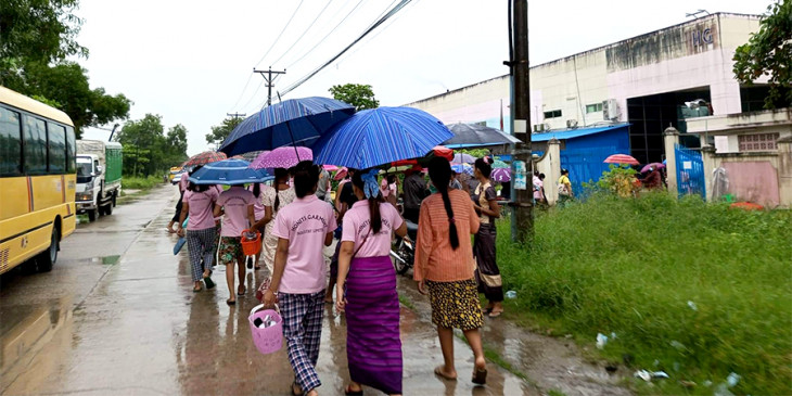Dry zone residents cry job discrimination in Yangon industrial zone