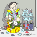 Ass-ean Cartoon