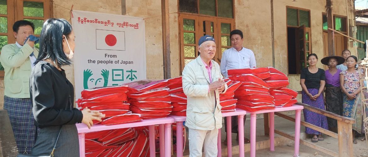 Japan’s Special Envoy on Burma visits Rakhine IDPs; Burmese diaspora rallies in Melbourne and Washington DC