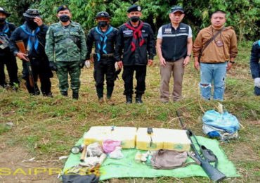 Thai police seize drug haul near Burma border