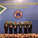 Burma-Air-Force-Chief-Tun-Aung-poses-with-his-counterparts-from-Thailand-Laos-Cambodia-Vietnam-and-Brunei-Credit-Ministry-of-Information