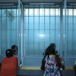 Family visits at Yangon’s Insein Prison pre-COVID 19 pandemic (Credit- DVB)