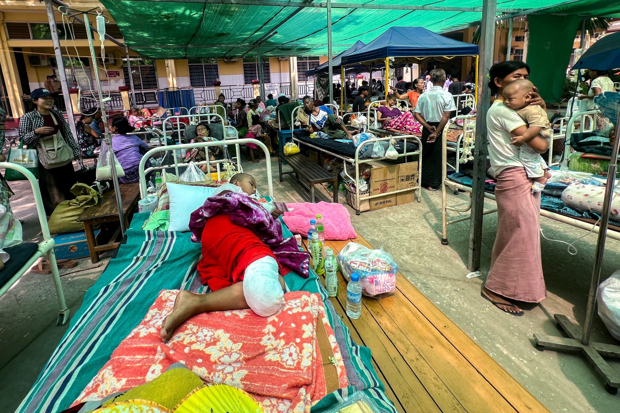Russia help myanmar earthquake