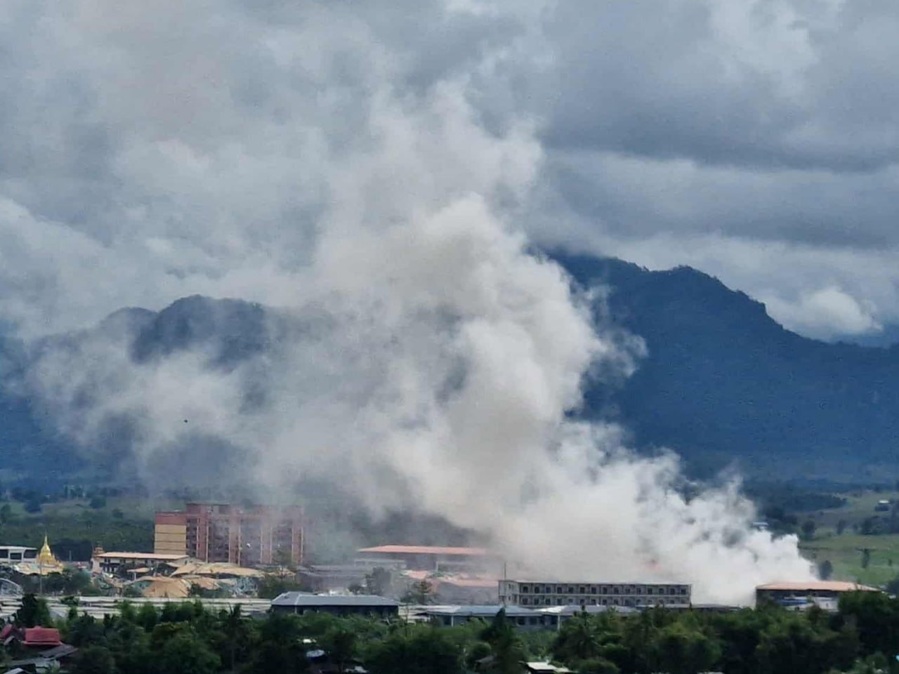 Over 100 buildings inside cyber scam hub KK Park demolished by Myanmar military