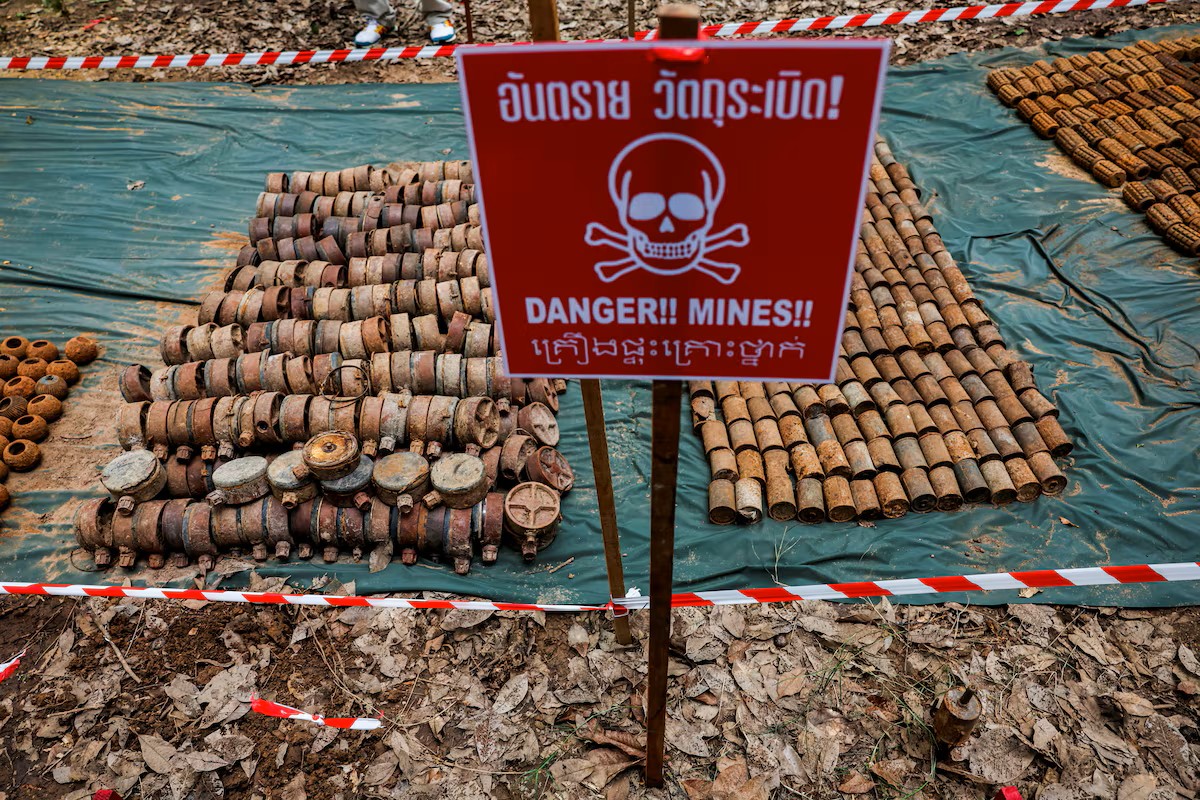 Landmine casualties hit four-year high as states exit ban treaty