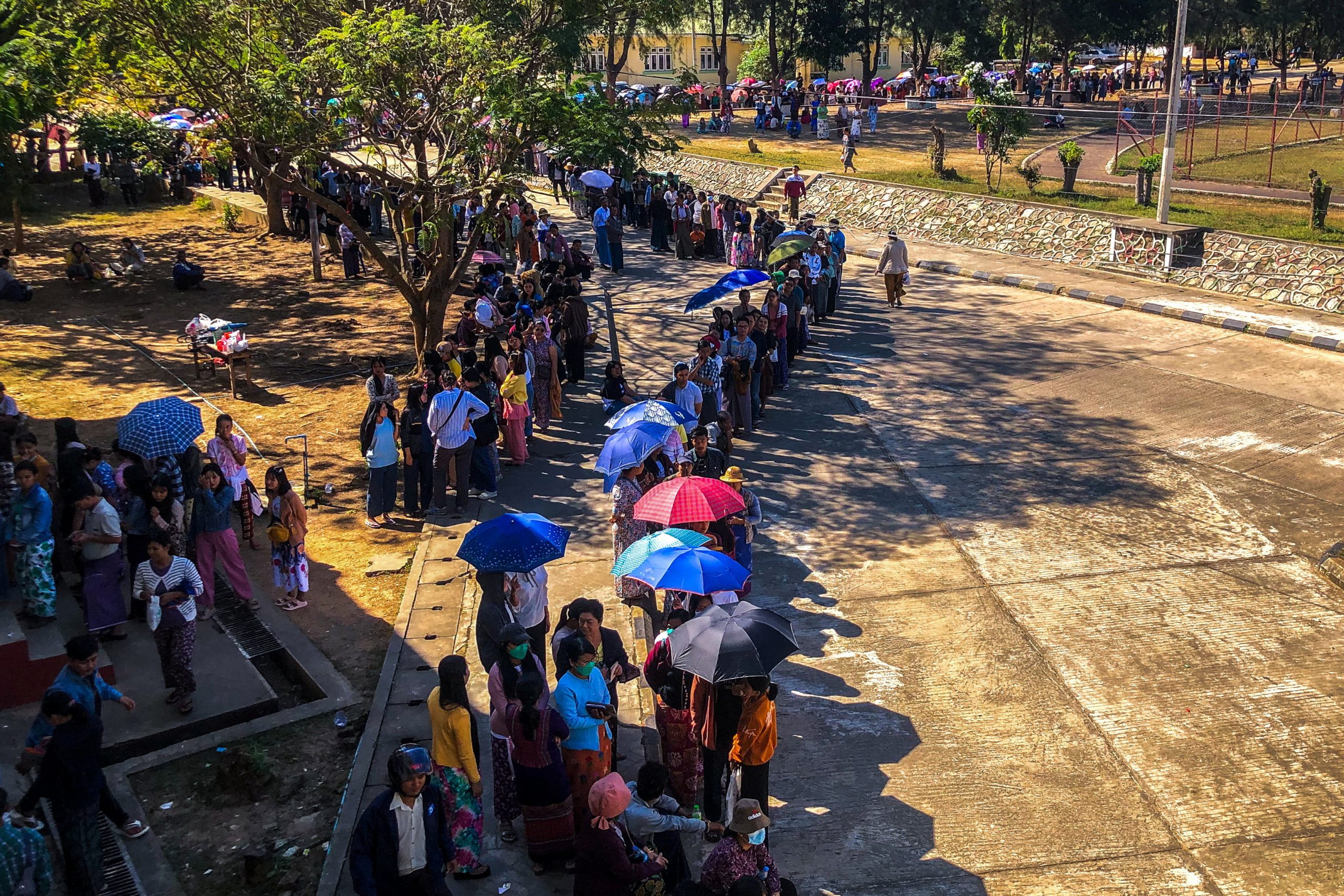 A reluctant voter in Yangon heads to polls in Myanmar ‘sham’ elections [AUDIO]