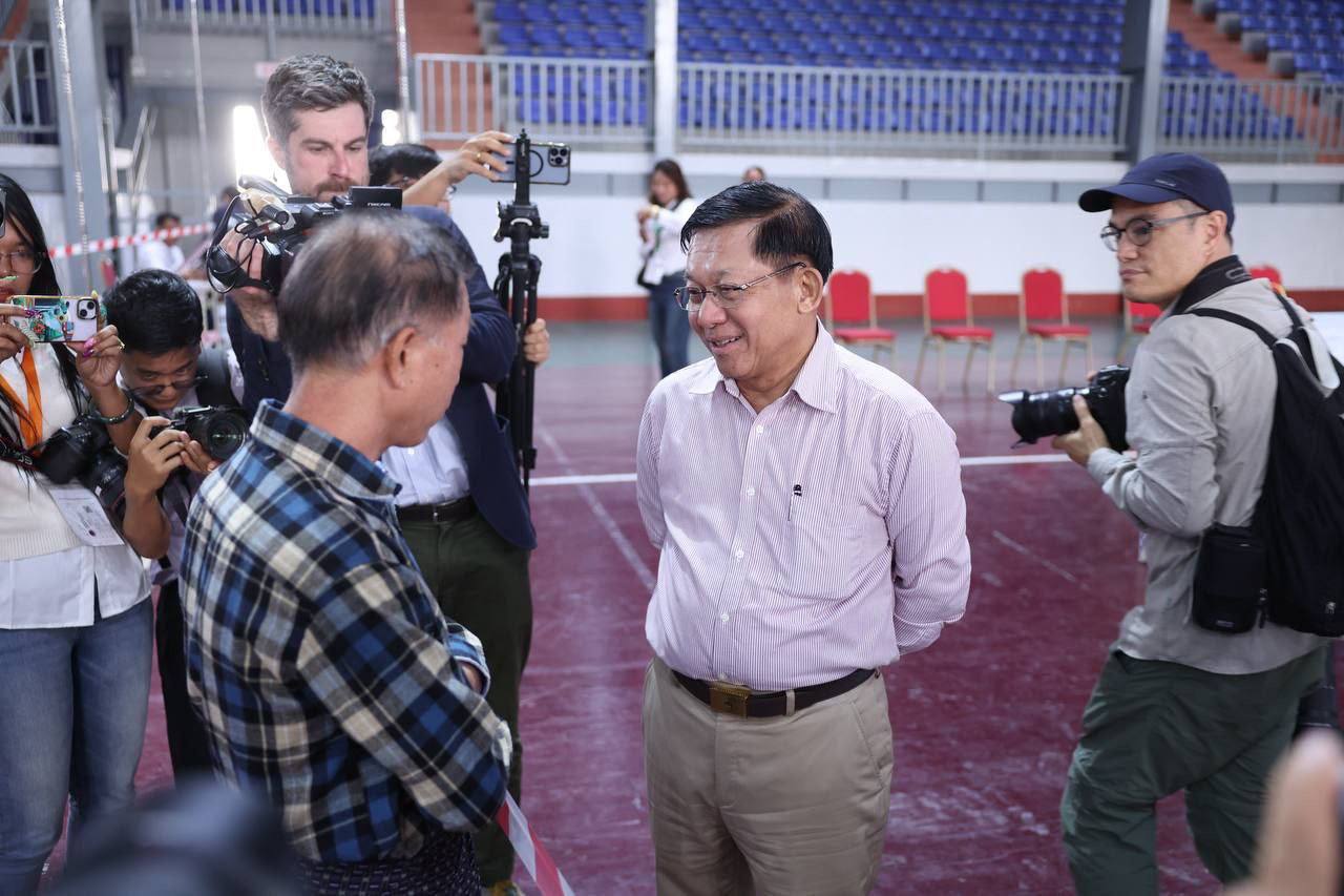 Preliminary election results show USDP victory; Min Aung Hlaing dismisses international criticism