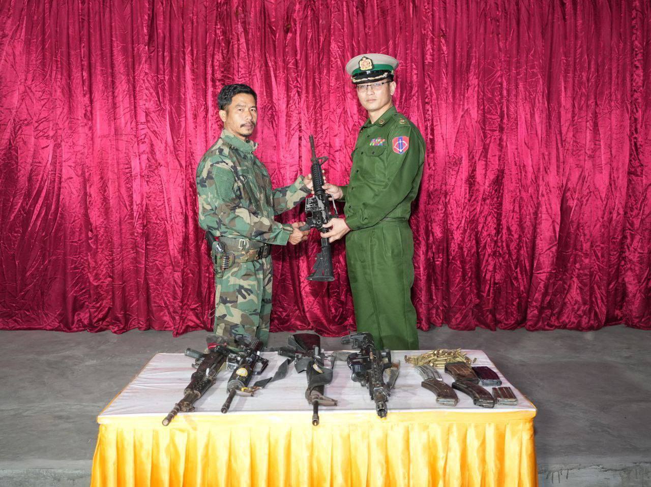 Resistance leader surrenders to military in Sagaing Region’s Pale