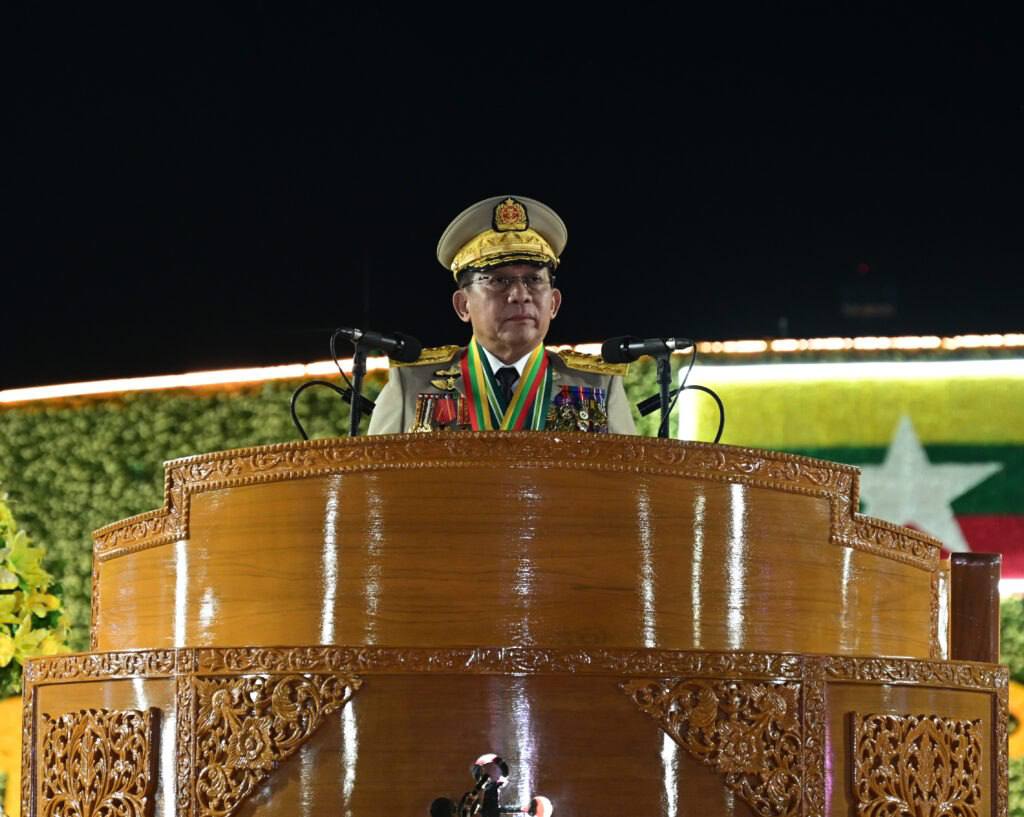 Min Aung Hlaing nominated as VP in bid to become Myanmar’s president